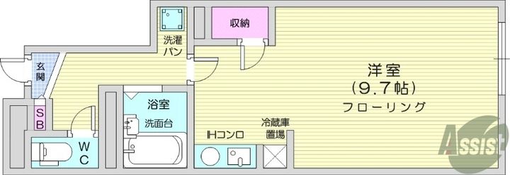 ジュネスの間取り