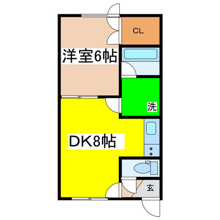 ハービス文苑2の間取り