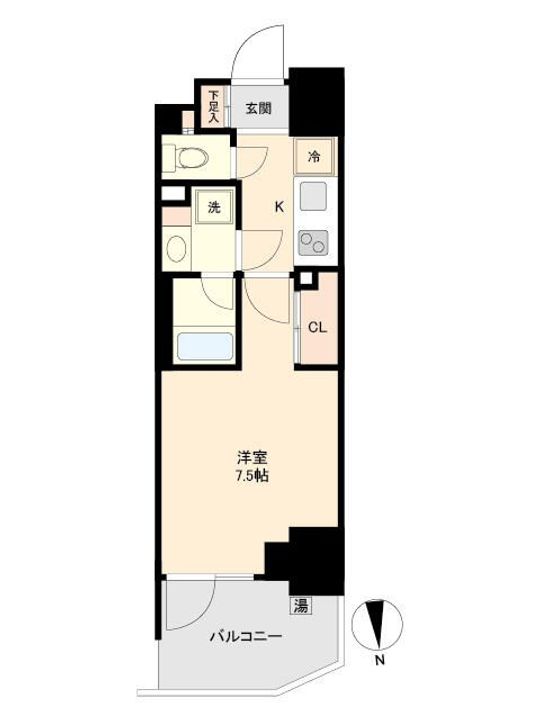 東京都江東区南砂7(マンション)の賃貸物件の間取り