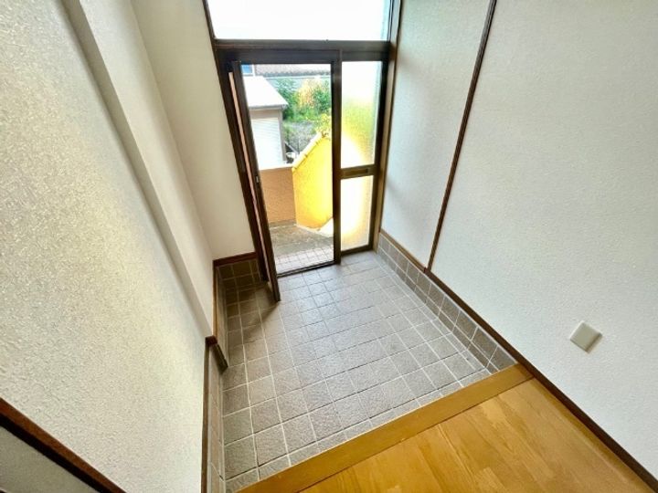 愛知県名古屋市天白区池場3(一戸建)の賃貸物件の玄関