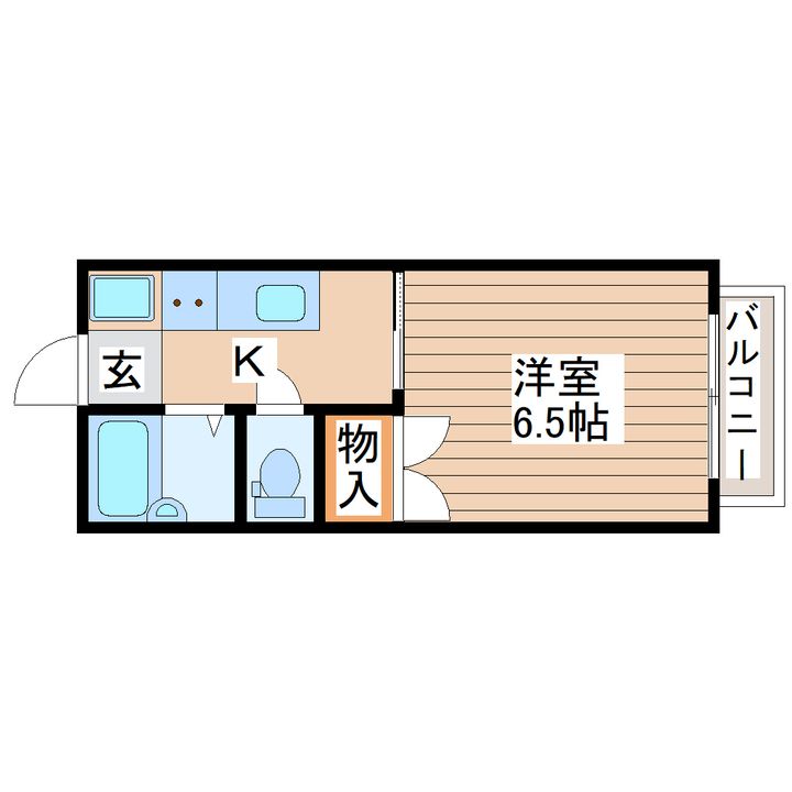 スカイアーク青葉の間取り
