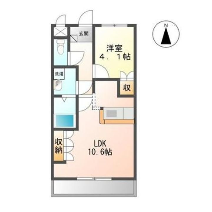 リリオンの間取り