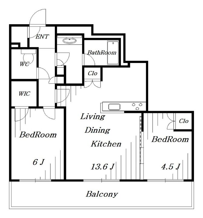 エクセレント ザ タワーの間取り
