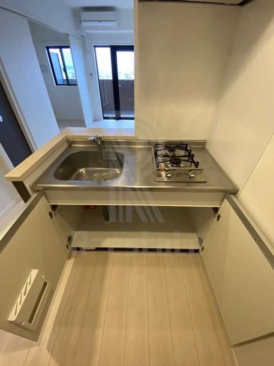 福岡県福岡市東区箱崎1(マンション)の賃貸物件のキッチン