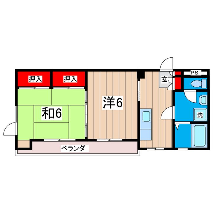 助川2丁目まるたかビルの間取り