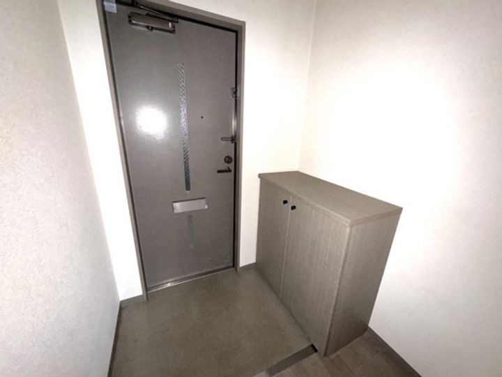 レジデンス馬木の玄関