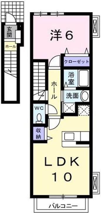 シルバーライニングAの間取り