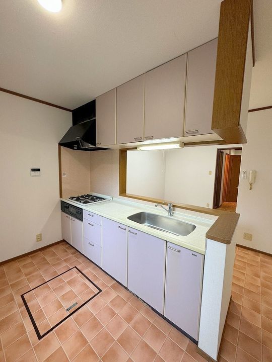 大阪府大阪市東住吉区湯里5(一戸建)の賃貸物件のキッチン