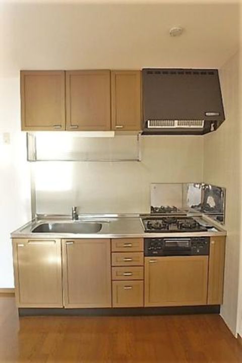 ハイカムール田中 B棟のキッチン