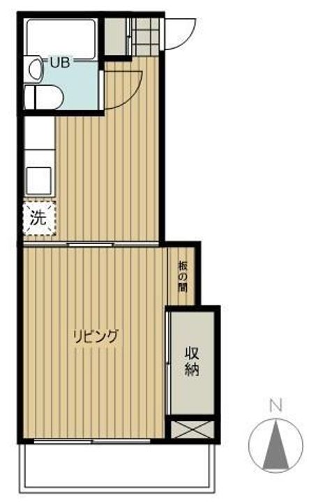 塚原サニーハウスの間取り
