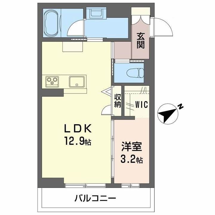 レフィシア小田原の間取り