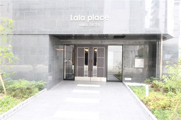 Lala place難波ガルテンの地図