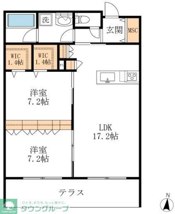 アイグレイス白壁の間取り