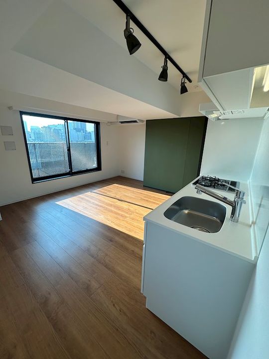 東京都新宿区左門町(マンション)の賃貸物件のキッチン