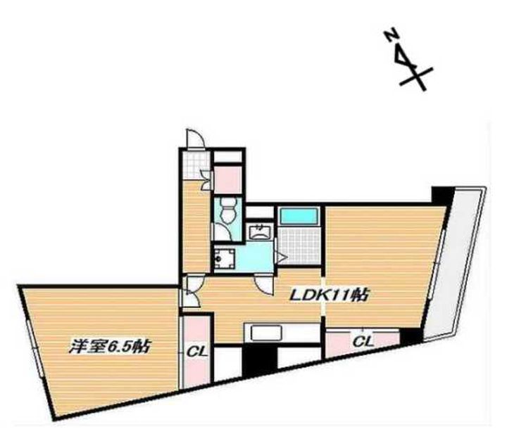 アクアヒルズの間取り