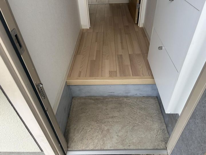 パークヒルズ岩崎 3号棟の玄関