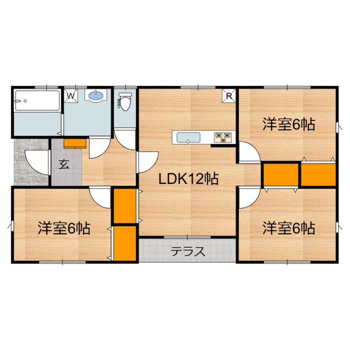 熊本県阿蘇郡南阿蘇村大字河陽(一戸建)の賃貸物件の間取り