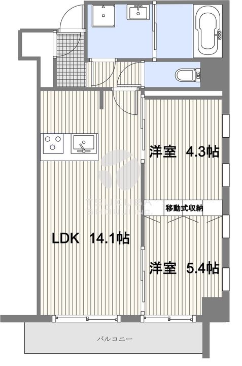 ABACUS KANDAの間取り