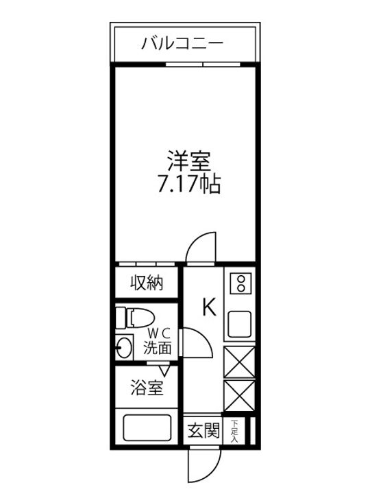 ピノハウスの間取り