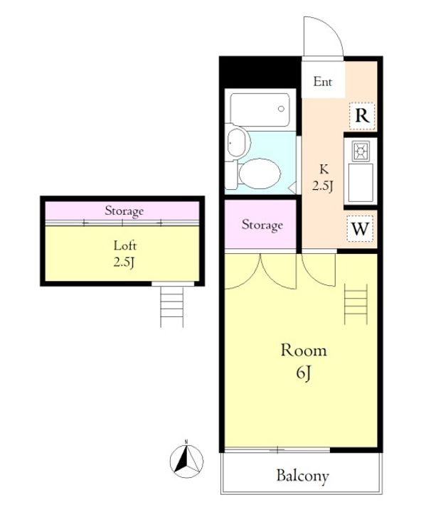 ブルースカイ和光の間取り
