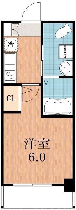 大阪府大阪市阿倍野区北畠1(マンション)の賃貸物件の間取り