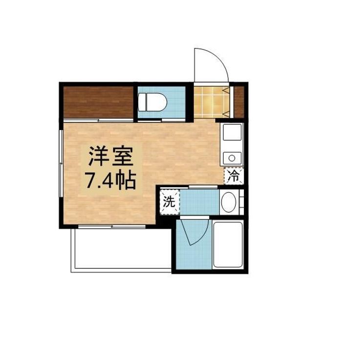 東京都世田谷区大原1(マンション)の賃貸物件の間取り