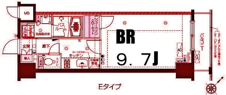 フェニックス新横濱クアトロの間取り