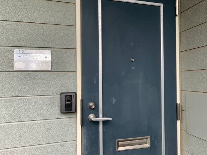 イアムス三郷の玄関