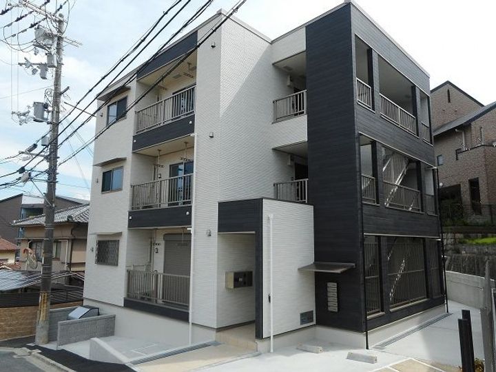 大阪府吹田市上山手町(アパート)の賃貸物件の外観