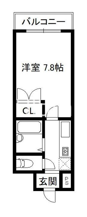 サンヴェール七条の間取り