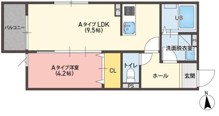 KT Terrace稲吉の間取り