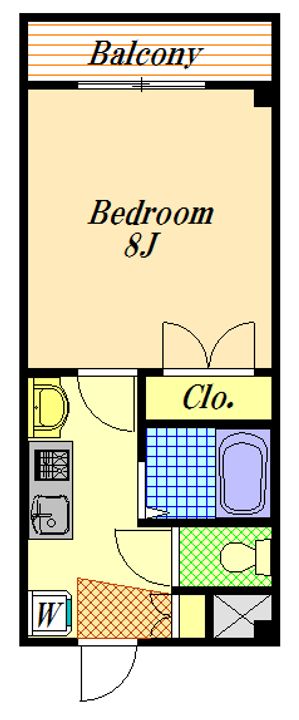 KISMET浦安の間取り