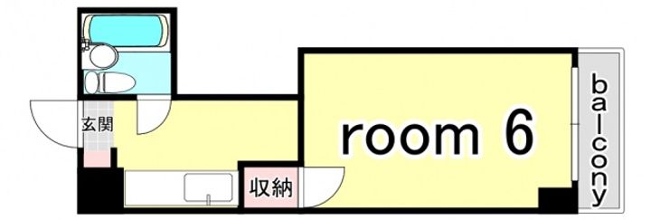 広島県広島市中区南千田東町(一戸建)の賃貸物件の間取り
