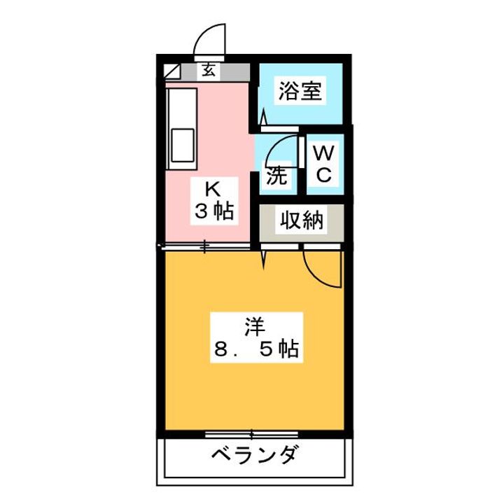 アドニス・杉山の間取り