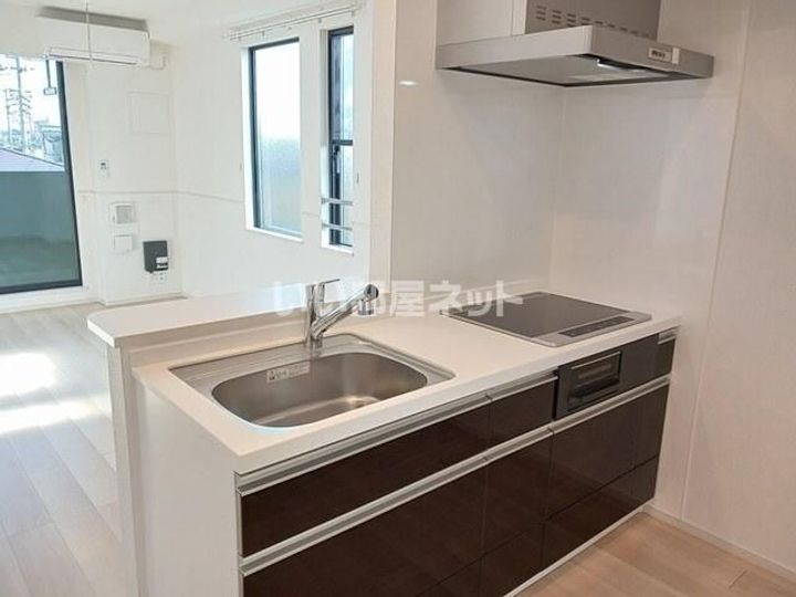 埼玉県飯能市大字岩沢(アパート)の賃貸物件のキッチン