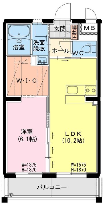 (仮称)日向・曽根町3丁目マンションの間取り