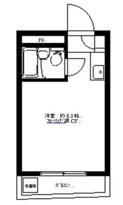 東京都目黒区大岡山1(マンション)の賃貸物件の間取り