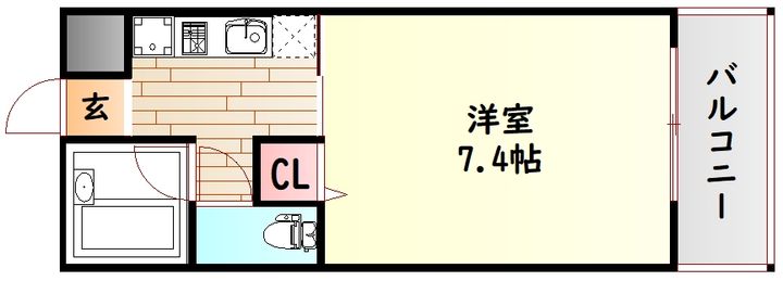 ジャストジャパンウエストの間取り