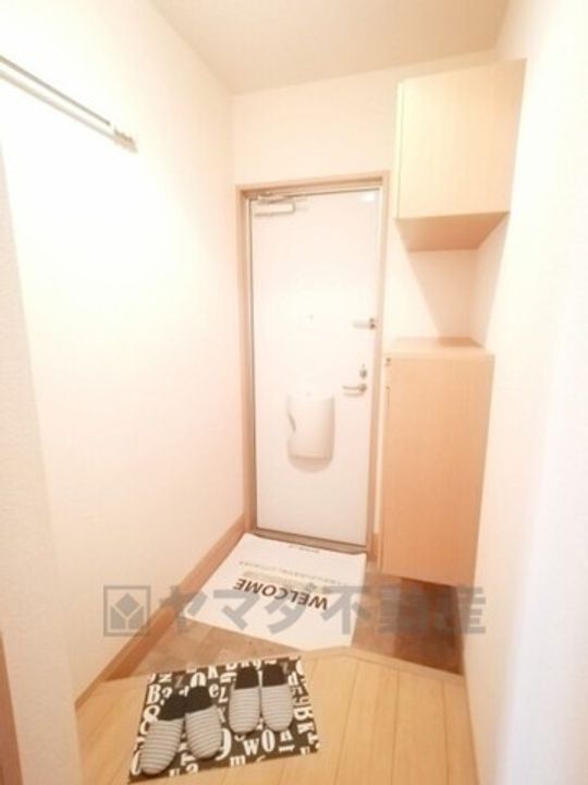 栃木県宇都宮市ゆいの杜6(一戸建)の賃貸物件の玄関
