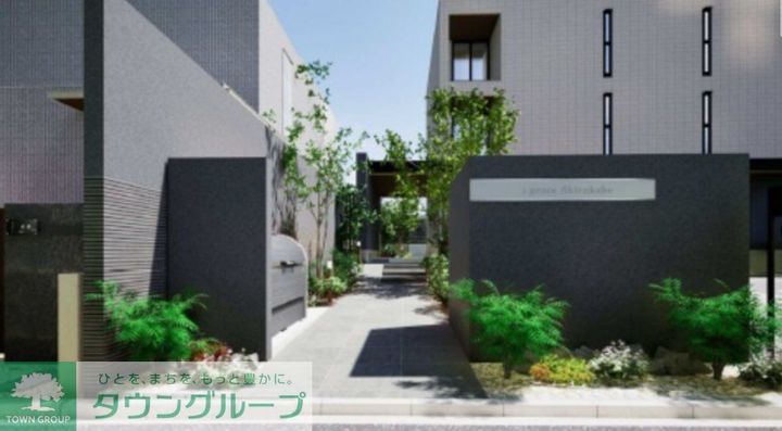 アイグレイス白壁の地図