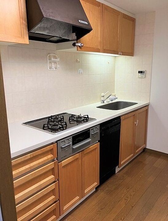 神奈川県横浜市港北区大倉山6(マンション)の賃貸物件のキッチン