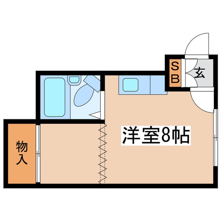 若草サンハウスの間取り