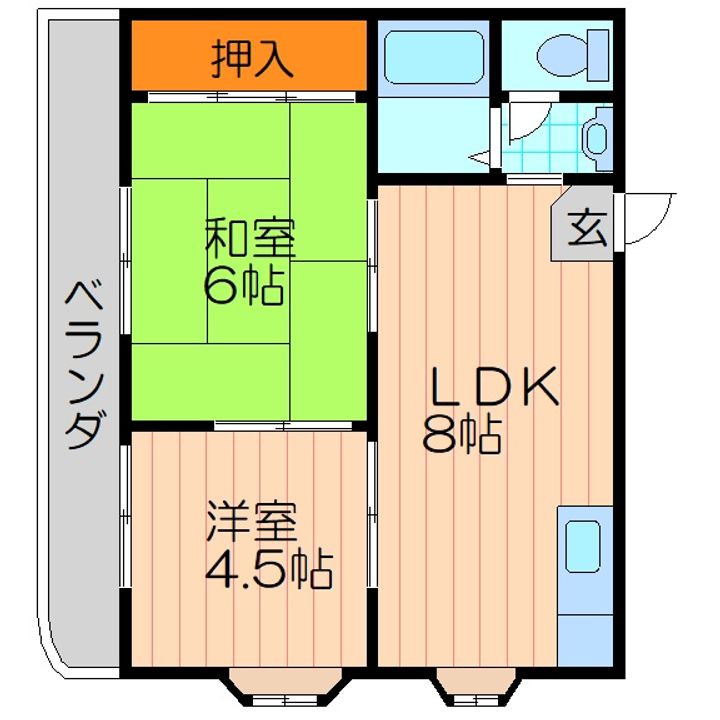 シャトーレジデントパートIIの間取り