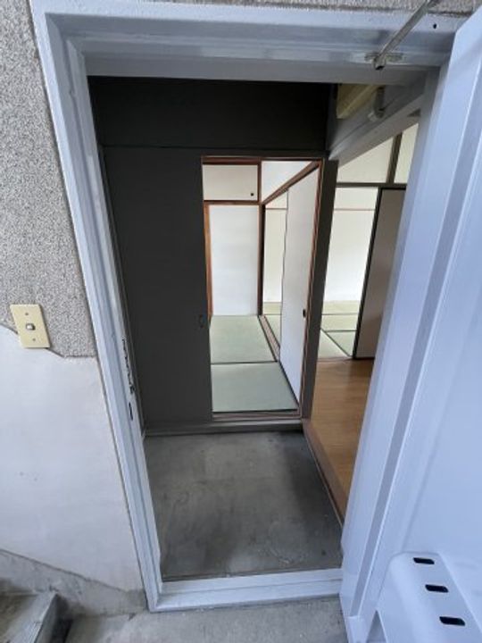 Oasis Umedaira 1の玄関