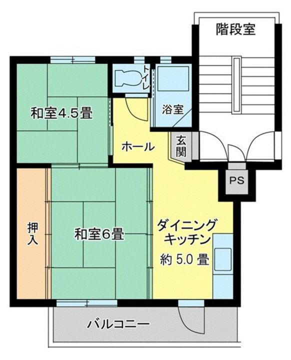 相武台第4 1106号棟の間取り