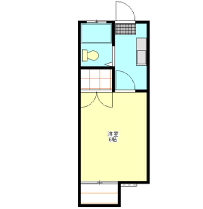 コーポコスモスの間取り