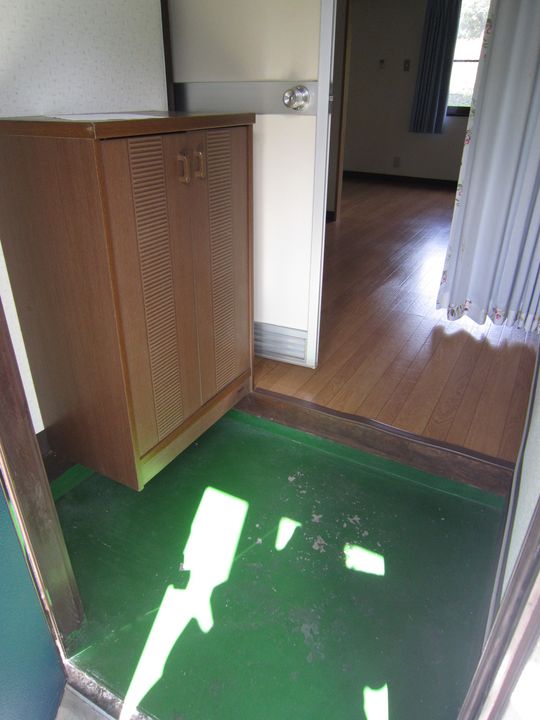 テクノシティAOYAGIの玄関