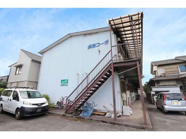浜田コーポの外観