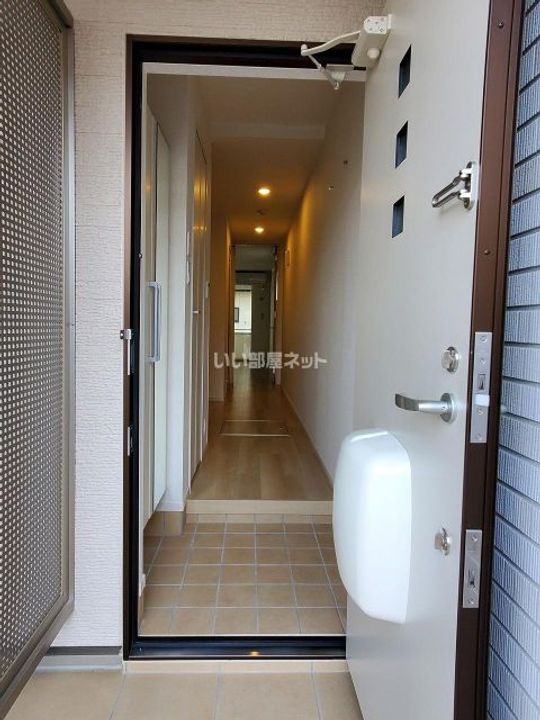 福島県福島市笹木野字大金谷(アパート)の賃貸物件の玄関