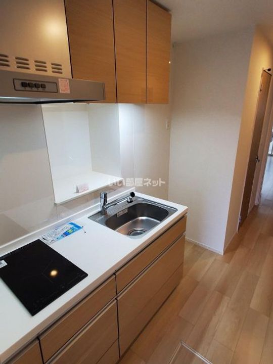 福島県福島市笹木野字大金谷(アパート)の賃貸物件のキッチン
